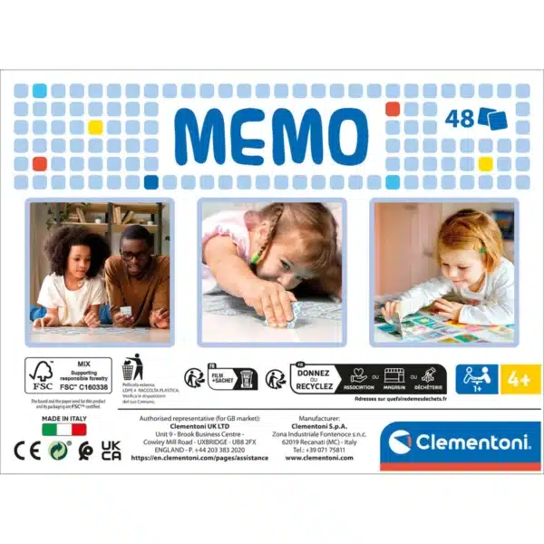 Clementoni Ryhmä Hau Memo Muistipeli-muksumassi.fi