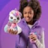 AIRBRUSH PLUSH Yksisarvinen Pimeässä hohtava pehmo-muksumassi.fi