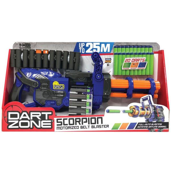 Dart Zone Scorpion Motorized Vaahtonuoliase-muksumassi.fi