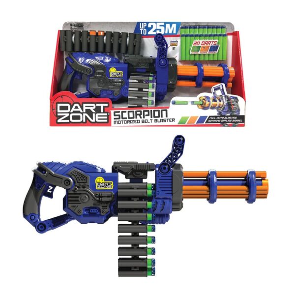 Dart Zone Scorpion Motorized Vaahtonuoliase-muksumassi.fi