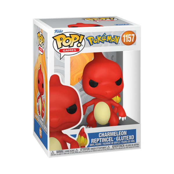 Funko Pop! Games Pokémon Charmeleon (1157)-muksumassi.fi