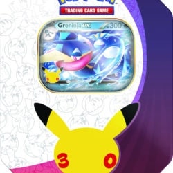 Pokemon 30th Celebration Tin (Greninja ex)-muksumassi.fi
