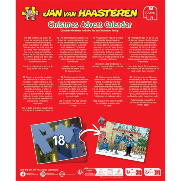 Jan Van Haasteren Joulukalenteri 2026