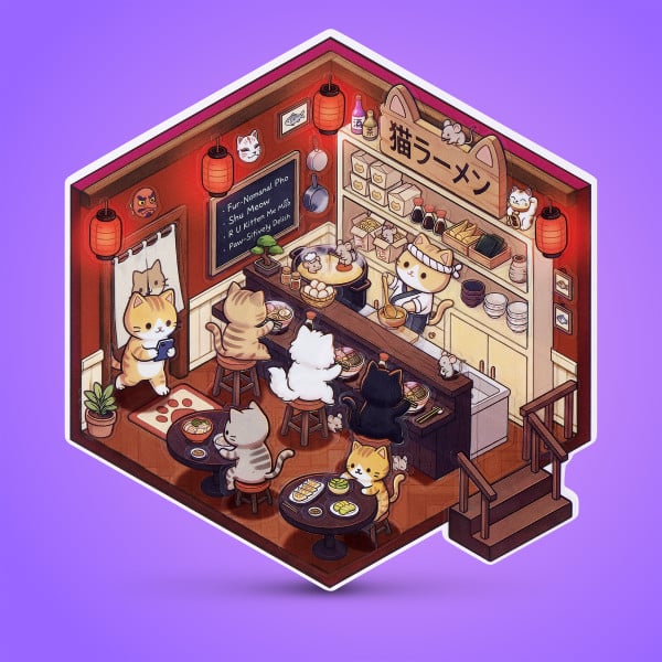 Sticker Therapy Kawaii Kitties Tarrat 3