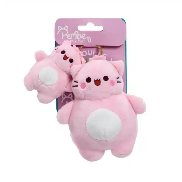 Pembe pehmo Avaimenperä 14 Pembe pehmo Avaimenperä