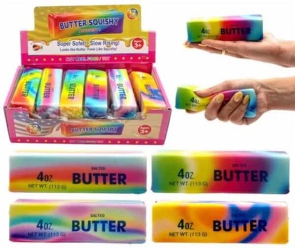Squeeze Butter rainbow