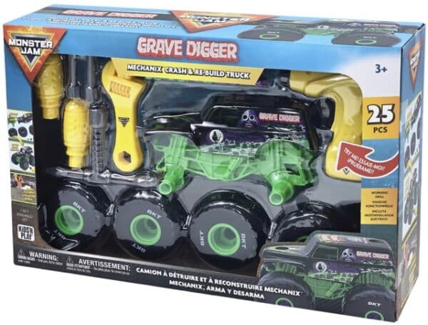 Monster Jam Grave Digger Rakennettava auto-muksumassi.fi
