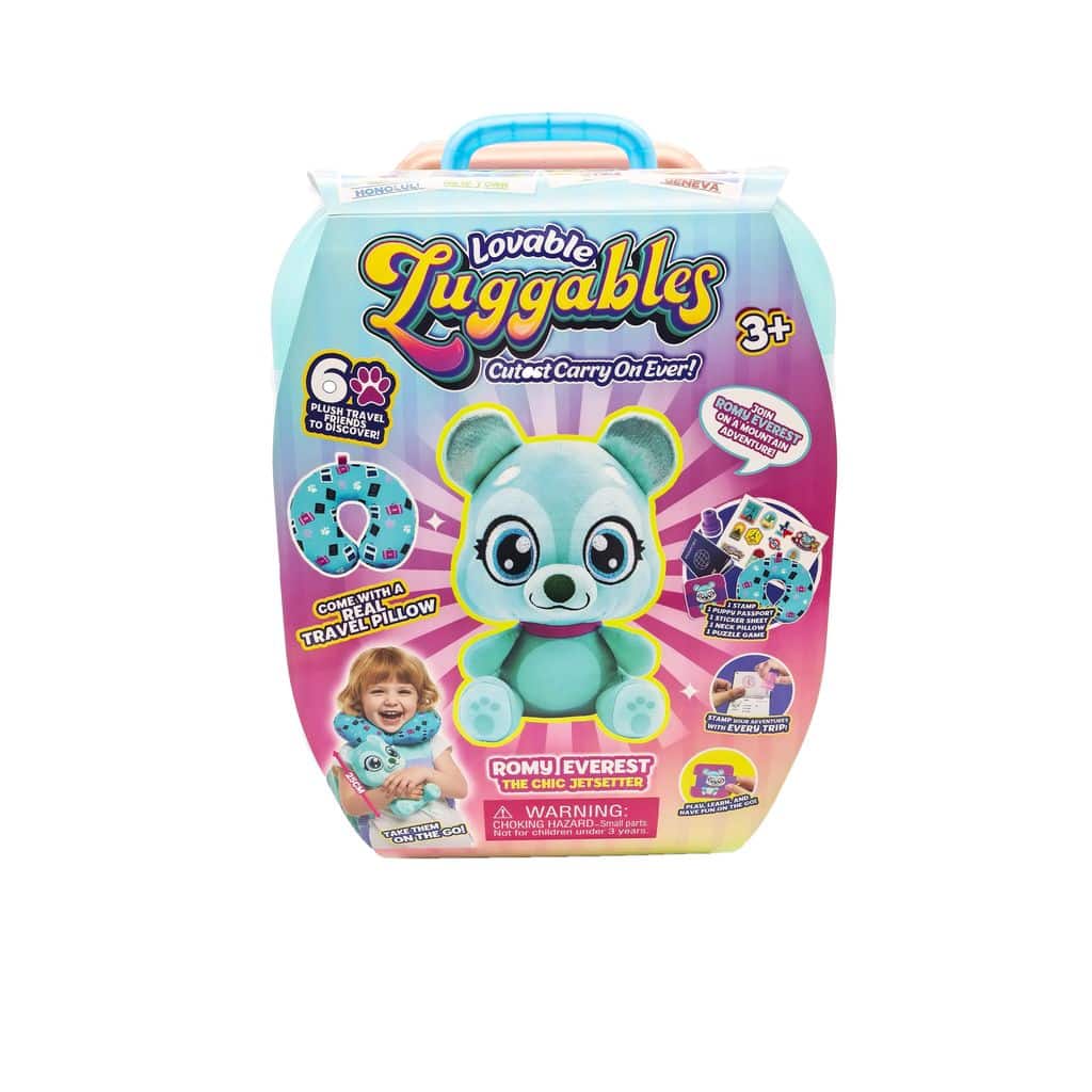 Lovable Luggables ‑matkalaukku Romy-muksumassi.fi