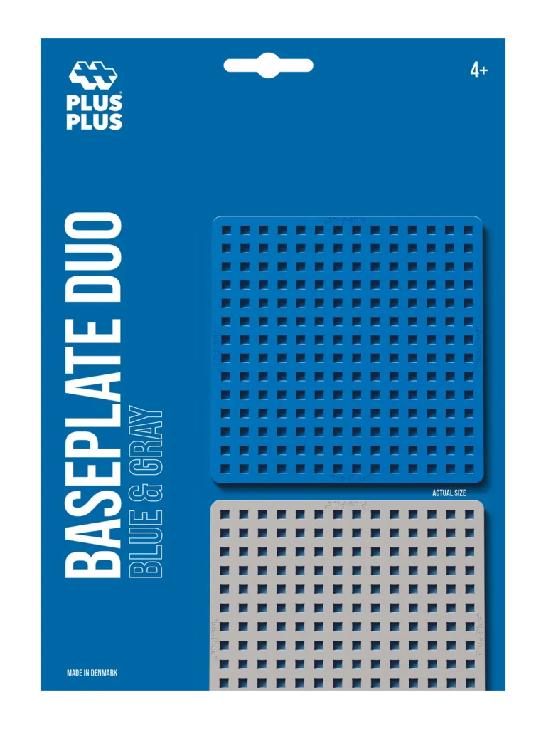 Plus-plus Baseplate Duo Rakennuslevyt-muksumassi.fi