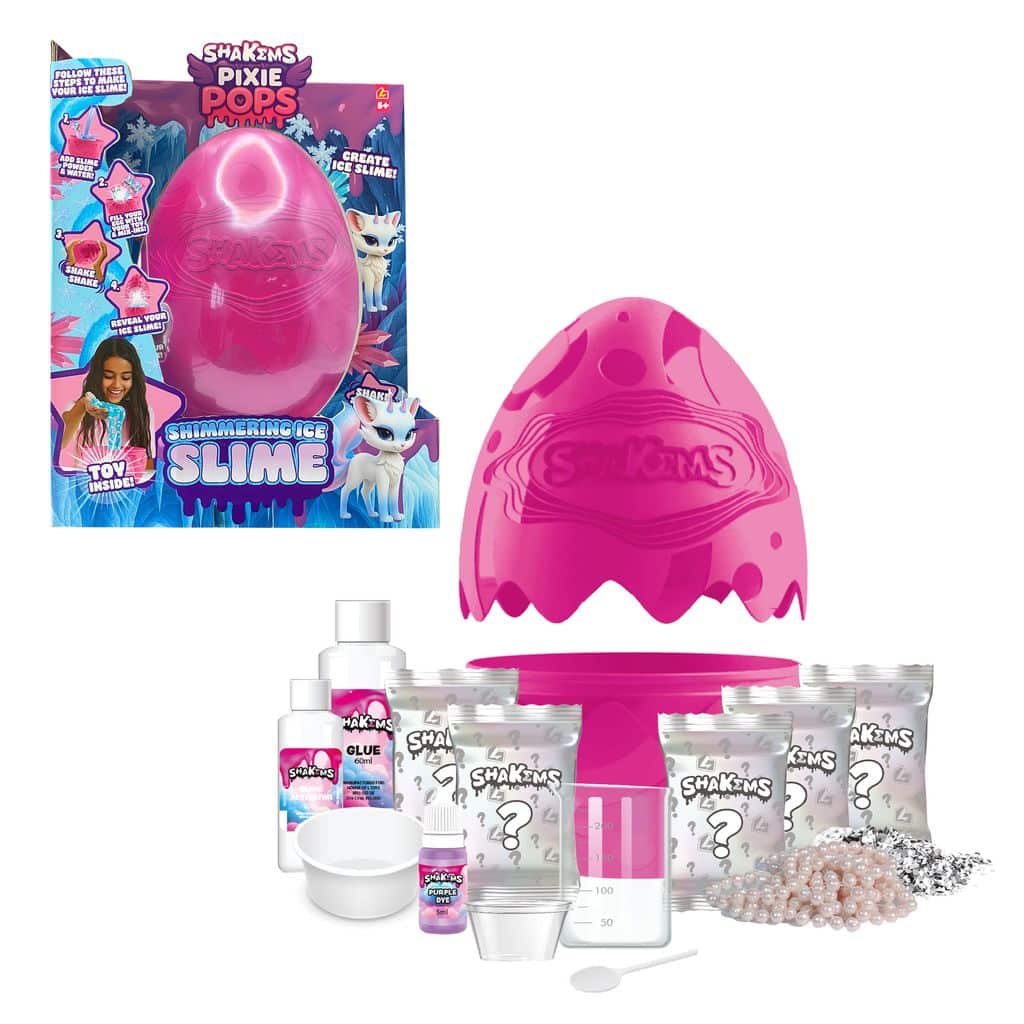 Shakems Pixie Pops Shimmering Slime Yllätysmuna - Image 2