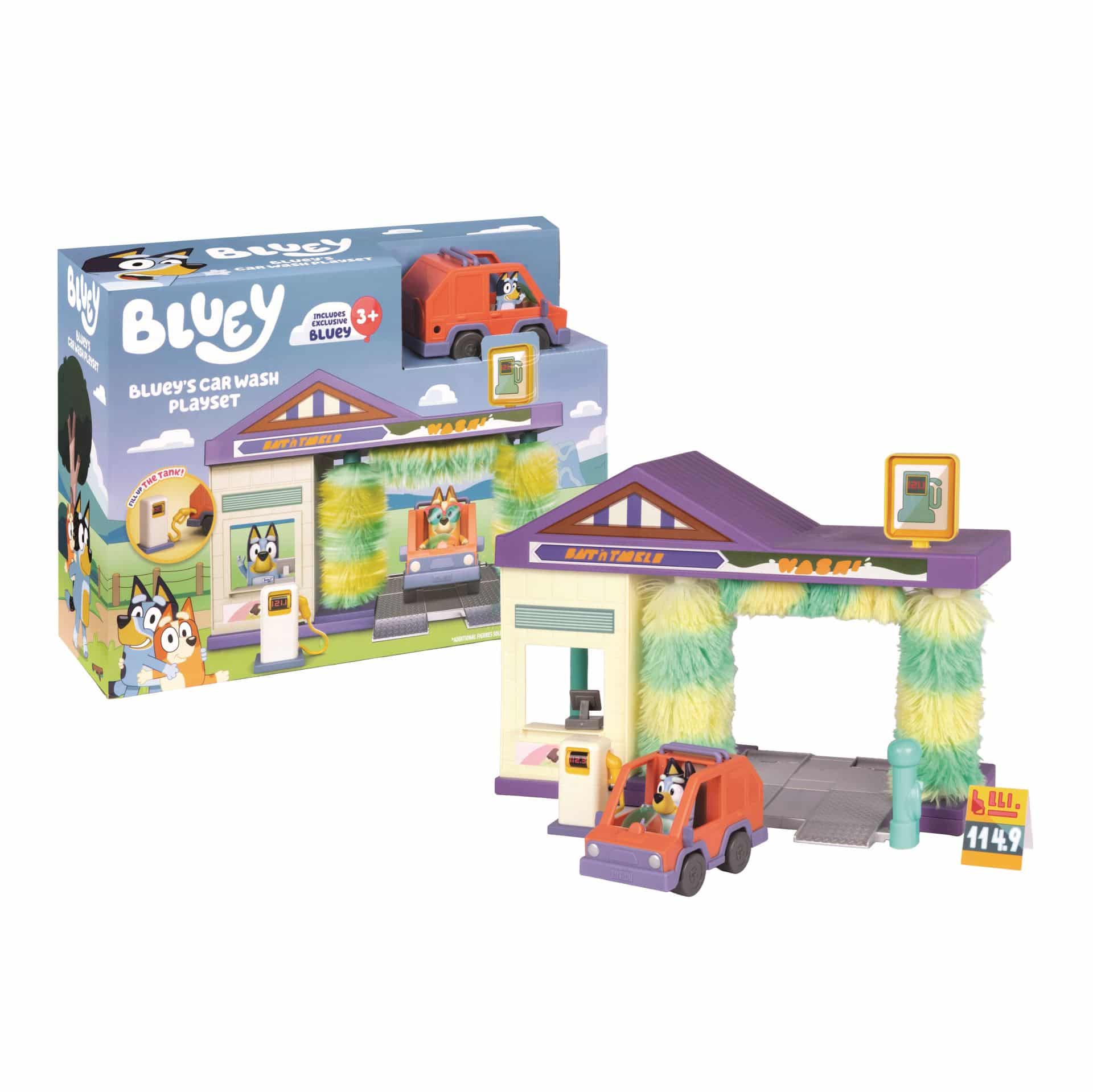 Bluey Car Wash -autopesuleikkisarja - Image 2