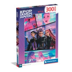 Clementoni K‑Pop Demon Hunters ‑palapeli 300 palaa-muksumassi.fi