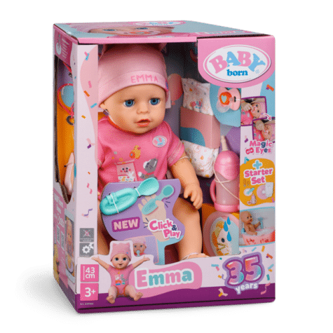 BABY born Click and Play Emma nukke 43cm-muksumassi.fi