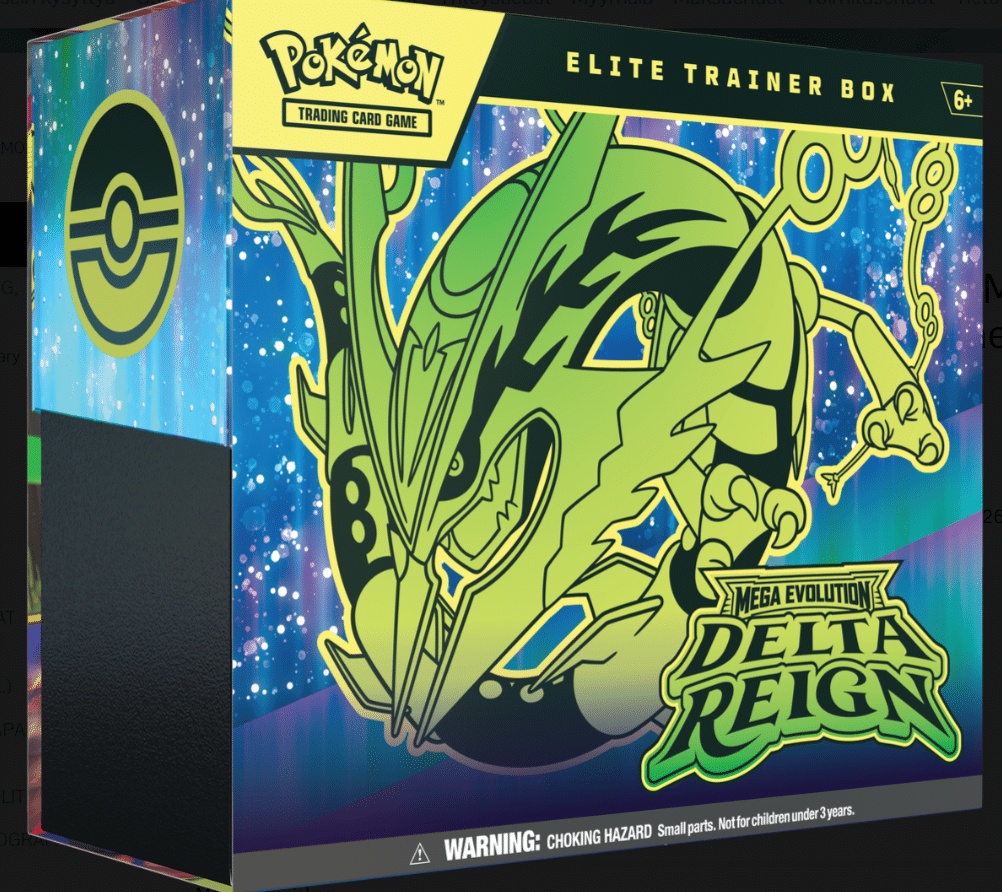Pokémon TCG: ME6 Delta Reign - Elite trainer box-muksumassi.fi