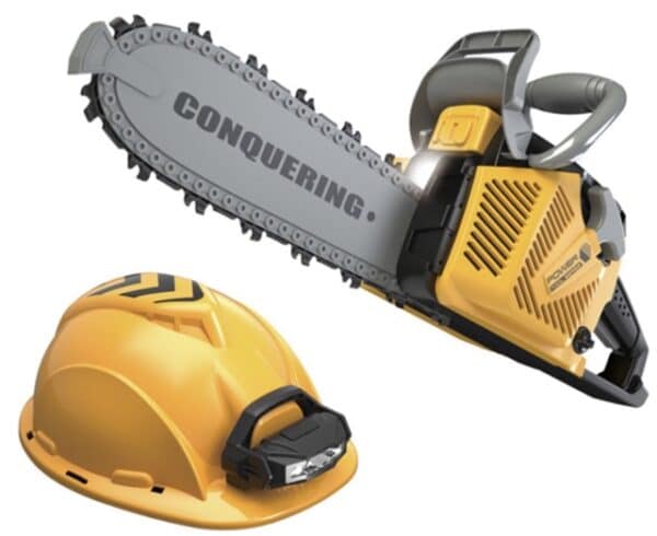 Power Tools Moottorisaha Kypärällä - Image 3