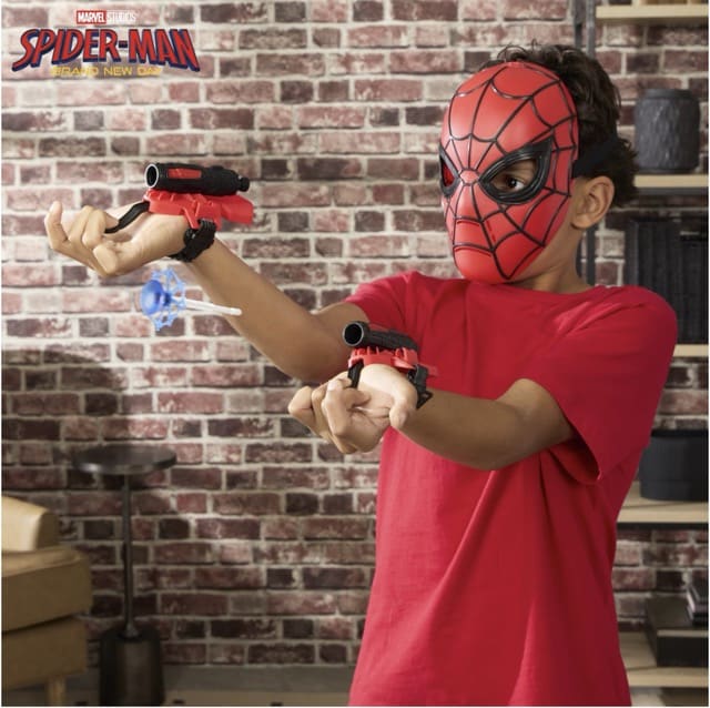 Spiderman Brand New Day Web Blaster Super Hero Set-muksumassi.fi
