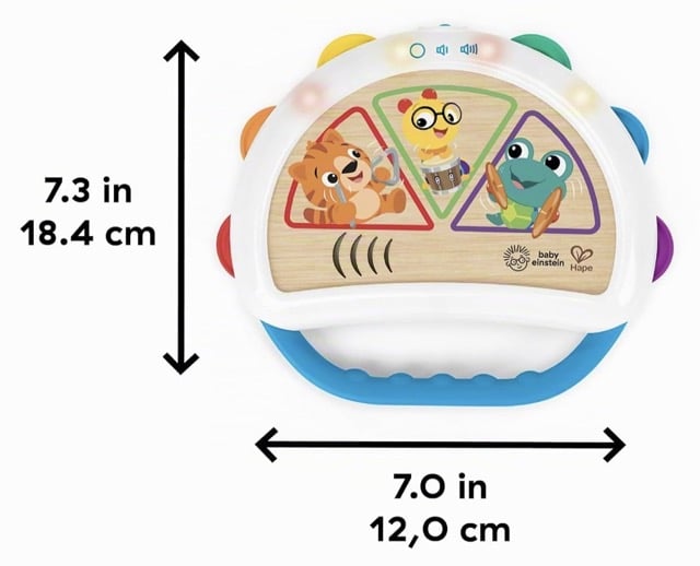 Hape Baby Einstein Taikatamburiini-muksumassi.fi