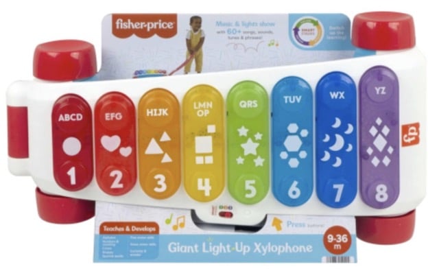 Fisher-Price Jätti Ksylofoni-muksumassi.fi